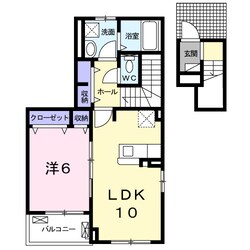 アルカディア別所の物件間取画像